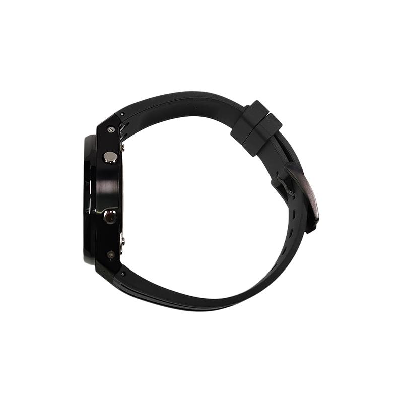 Casio Кастомизированные часы модифицированная серия GA2100 серия Farm Oak GA-2100-1A1 модифицированные-Xingzhu Kun Кварцевый Стальной Ремешок HeiSeMoShaCaiZuanFuXiangJiaoDai