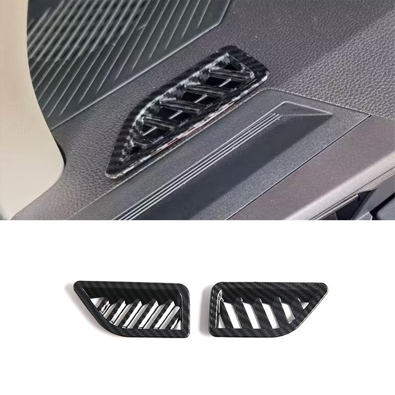 For Toyota Hilux 2026 Carbon Fiber Pattern Window Switch Panel Gear Shift Frame Steering Wheel Trim Mirror Cover Car Accessories