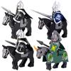Medieval Rohan Gondor Knights Lotr Figures Building Blocks The Guard Soldier With War Horse Bricks Toys for Children XMAS Gifts