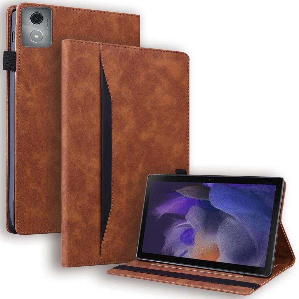 Чехол для Lenovo Tab M11 Plus/Tab K11 Plus из ПУ кожи, обложка для планшета, держатель для карт, многоугольная подставка