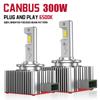 2pcs D1S D3S LED Headlights 30000LM Canbus High Low Beam D2S D4S D5S D8S Auto Bulbs D2R D4R Car Lamp Xenon HID 6000K 12V 24V