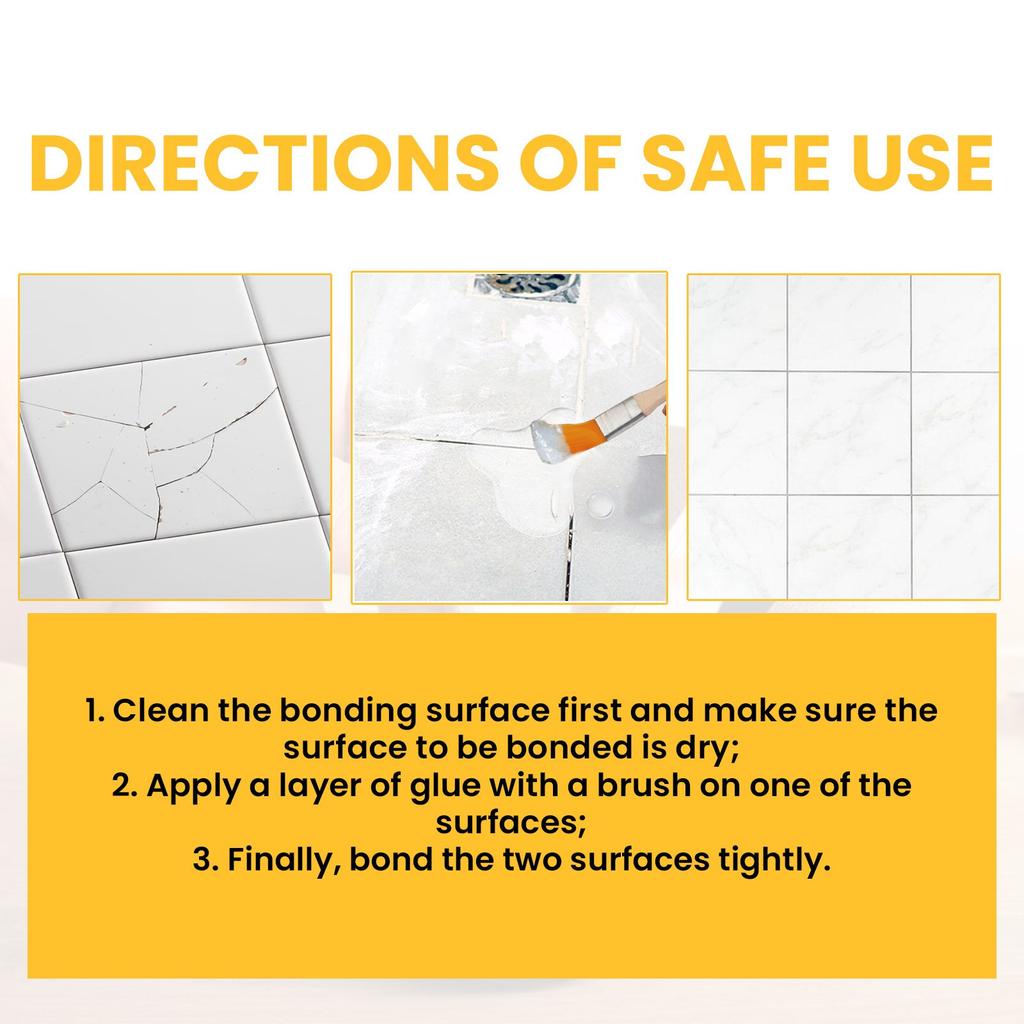 Glue Strong Welding  Fast-drying Natural Curing Glue Plastic Metal-glass Strong Glue 100ml