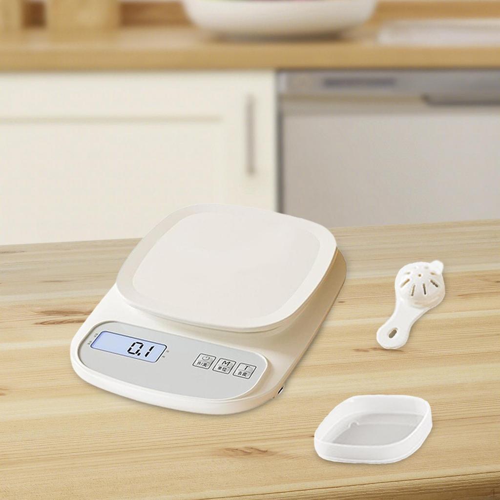 Кухонные весы для еды, карманные цифровые весы для маленькой тарелки, весы для мяса, весы для кофе