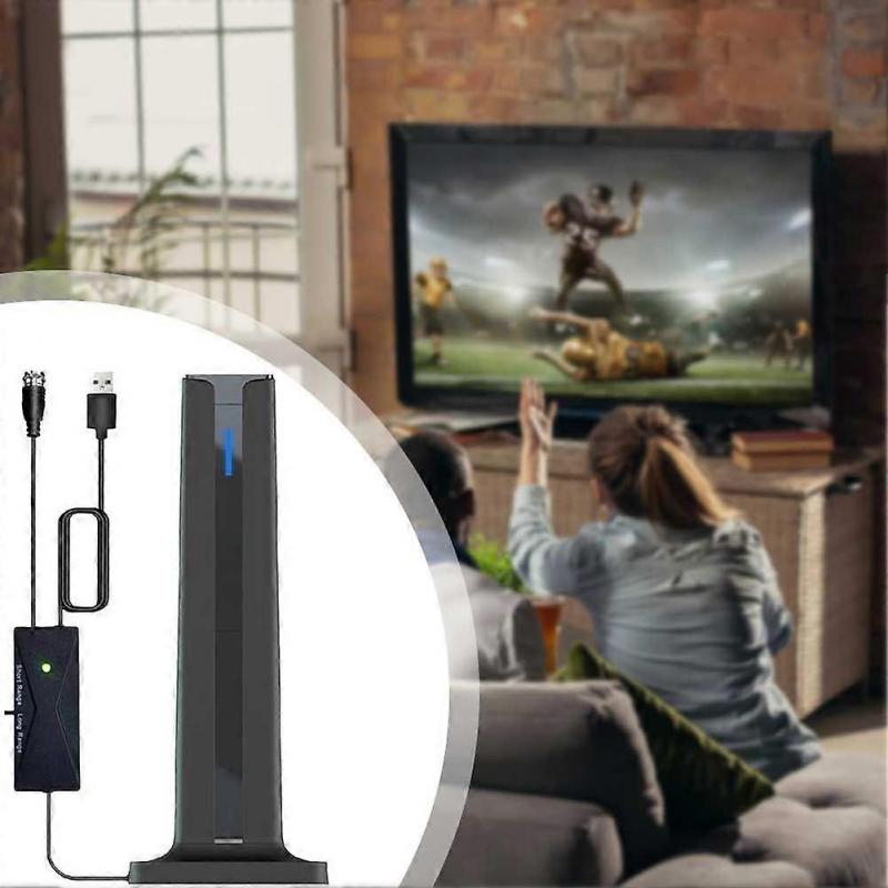 Digital HD TV Antenna Indoor HDTV 1080P 4K Long Range High-Gain Antenna for Smart TV Flat Screen