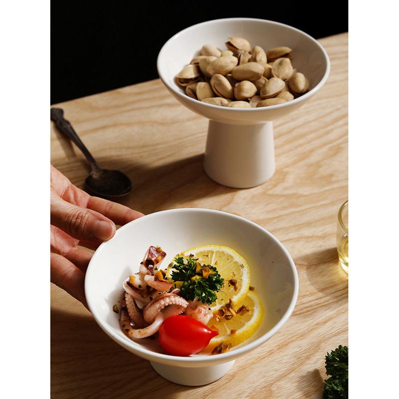 Elegant Ceramic Fruit Bowl Set - Stylish Dessert Cups, Ice Cream Bowls, And Serving Dishes For Restaurant And Home Use