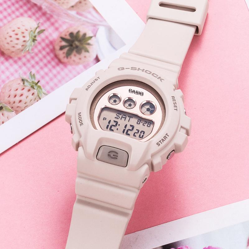 Casio Женские розовые часы GMD-S6900MC-4PR