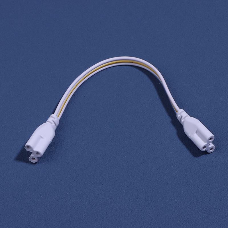5 шт. гибкий двойной конец 3-контактный светодиодный соединительный кабель для трубки, провод T4 T5 T8, удлинитель для встроенной светодиодной трубки, лампочка
