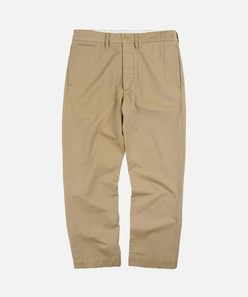 Брюки-чинос 'Washed Officer' от FRIZMWORKS _ Бежевые