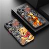 Чехол для телефона Винни-Пух для Apple iPhone 15 16 Pro XS Max 13 14 Plus XR SE 7 8 12 11 Pro plus Матовый
