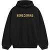 Fear of God Essentials Толстовка с капюшоном из тяжелого флиса Черная Мужские Топы 192BT244810F