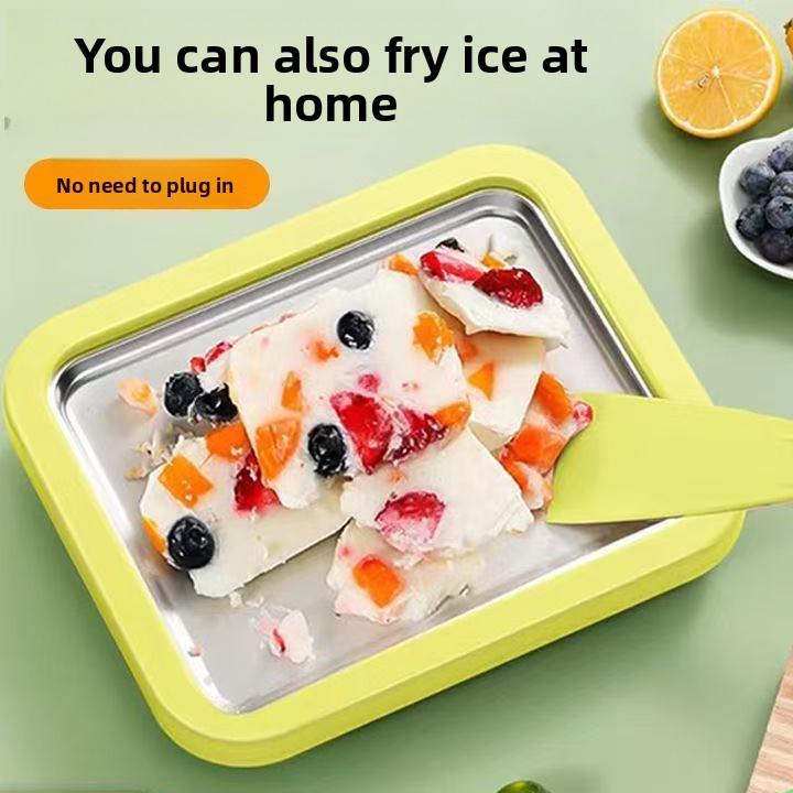 Домашняя мороженица DIY Маленькая машина для мороженого и йогурта для детей Современный простой дизайн