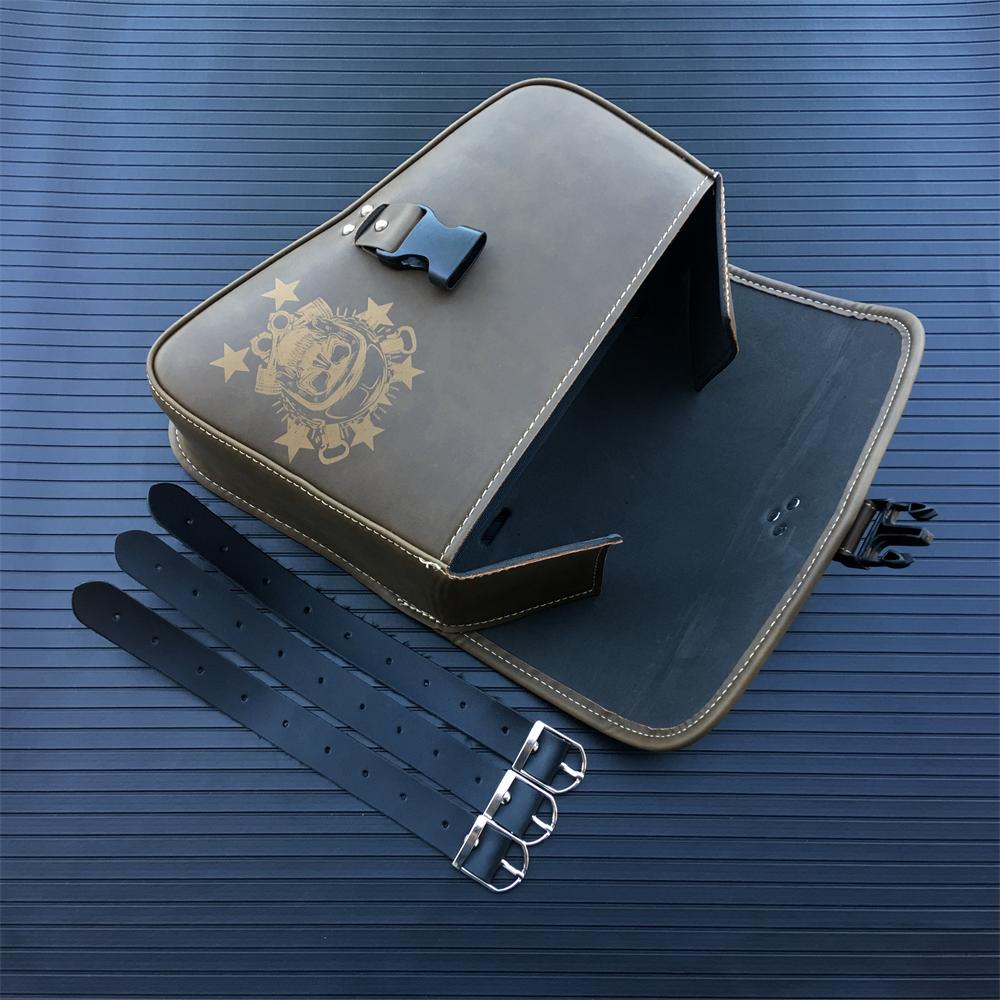 Мотоциклетные седельные сумки из искусственной кожи, сумка для маятника, седельные сумки, боковые сумки для инструментов для хранения для Sportster 883 1200XL