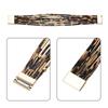 Women  Jewelry Leopard Leather Bangle  Wide Wristband Bracelets & Bangles Magnetic Clasp Bracelet