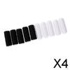 4x10 Spools Leather Jeans Sewing Thread Strong for Hand / Machine Black White