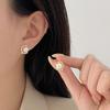 Изысканные серьги со звездчатым жемчугом для женщин с высококачественным нишевым дизайном, новые серьги