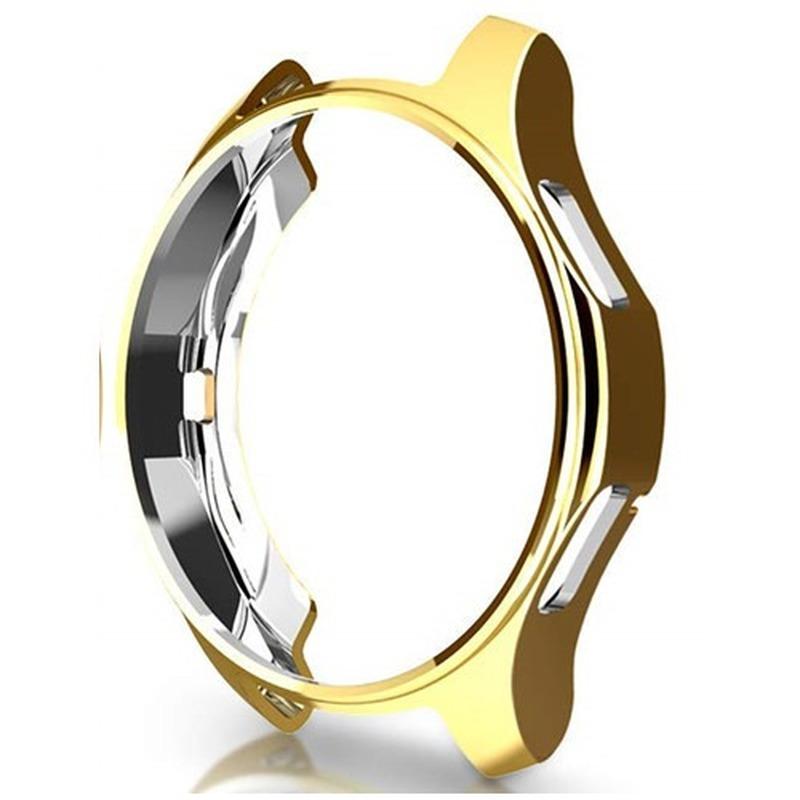 Чехол для часов samsung Galaxy Watch 46 мм / 42 мм с покрытием из ТПУ Защитная крышка для экрана бампер S 3 42/46 мм Gear S3 Frontier band