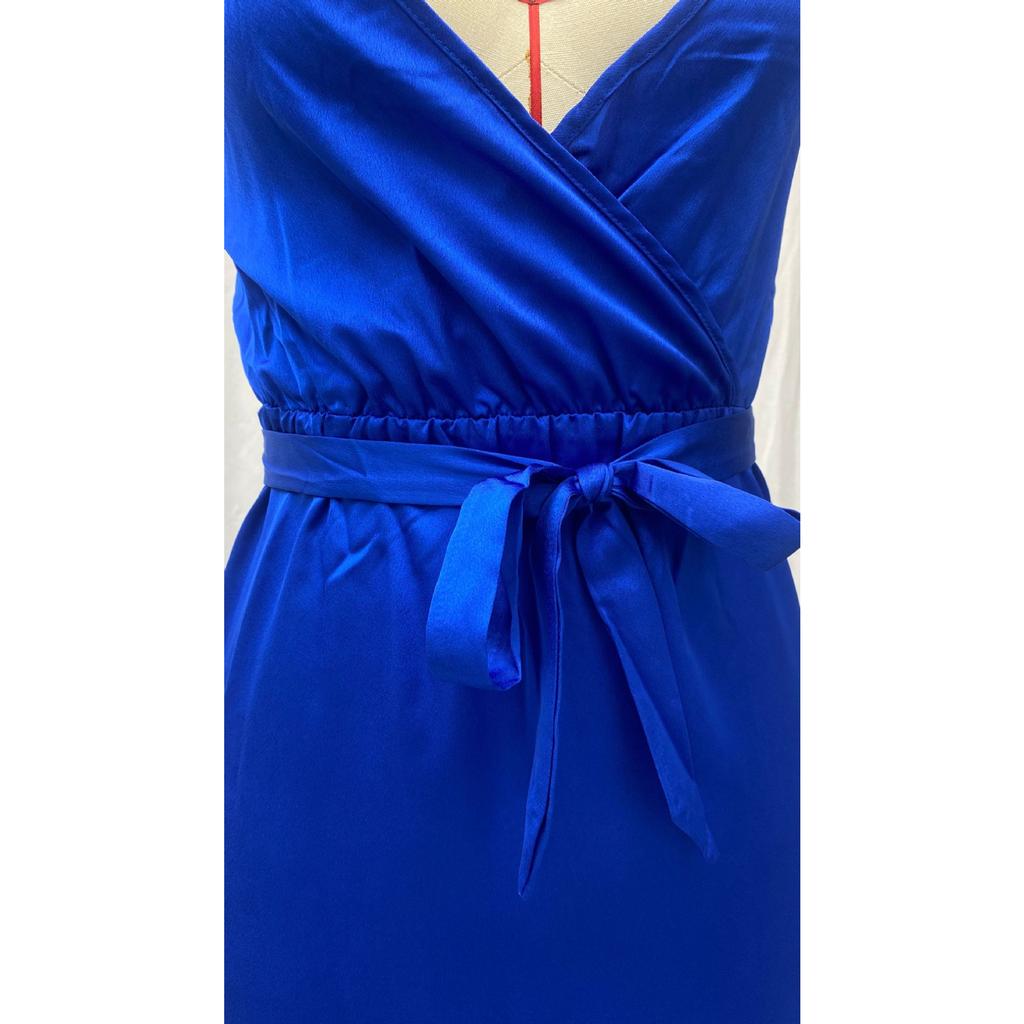 Новое женское сексуальное платье макси с V-образным вырезом и разрезом 2025 года, вечернее платье без рукавов с высоким разрезом на бедре, формальное платье в пол для банкета и вечеринки