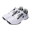 Wimbledon Sneakers, Unisex, 052, 4E Wide, Low-Cut, Running/Walking, White/Navy, Size 24.5cm