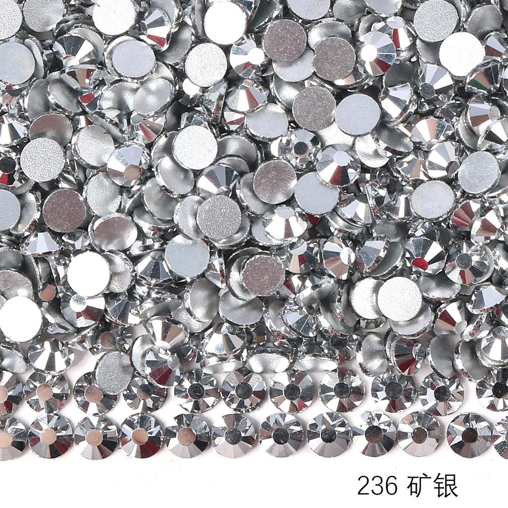 Ss3-Ss30 Разноцветные Стразы AB Стекло Плоское Дно Стразы-Бриллианты Кристалл Цветные Круглые DIY Наклейки для Маникюра Бриллиант