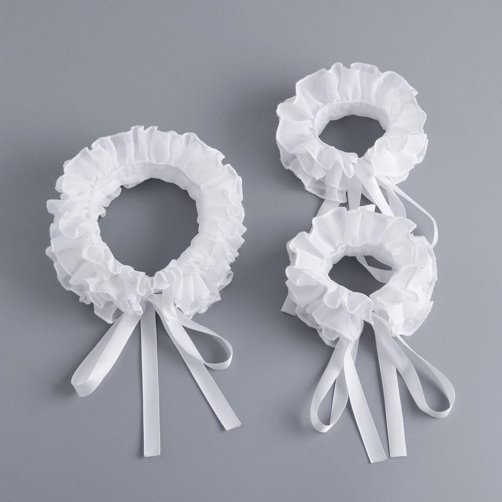 White Necklace Fake Collar for Women's Suit Removable Detachable White Collar Clothes Accessories Shirt Girls Bokwnots Necktie