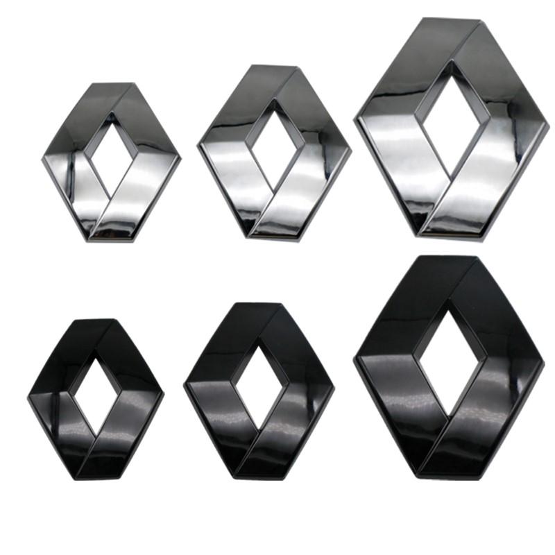 2026 Hot For Renault Hub Caps For Renault Megane 2 3 4 Twingo Clio Talisman Captur 110mm/120mm/195mm Car Front Grille Logo Trun