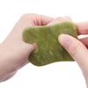 Natural Green Jade Roller Gua Sha Set Scraping Facial Massage Lifting Anti-Wrinkle Gouache Scraper Jade Massager Skin Care Tools