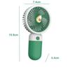 Compact Personal Fan, Mini Handheld Fan for On-the-go Cooling, USB Rechargeable Portable Fan with Natural Wind Comfort for Outdoor Activities, Travel,