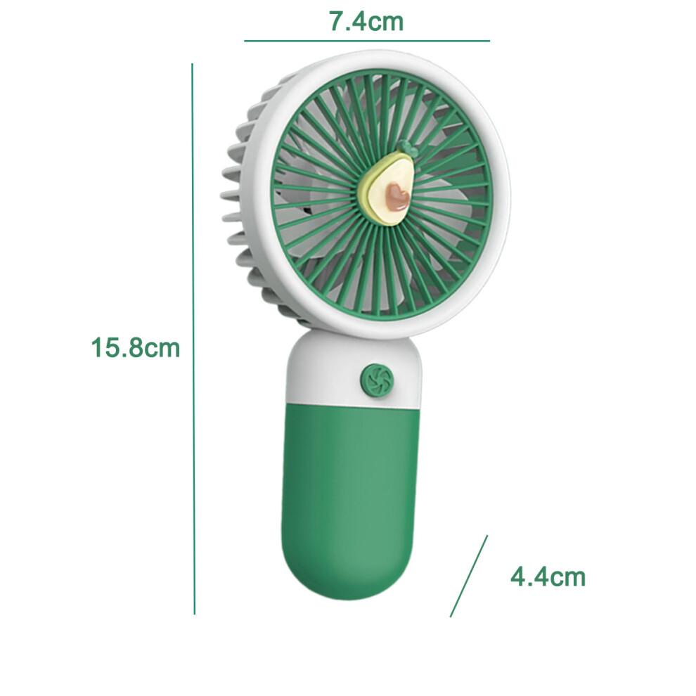 Compact Personal Fan, Mini Handheld Fan for On-the-go Cooling, USB Rechargeable Portable Fan with Natural Wind Comfort for Outdoor Activities, Travel,