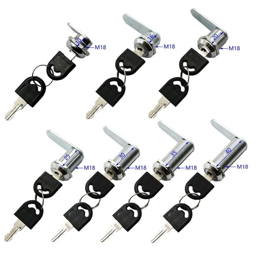 16/20/25/30mm Cam Lock Metal Cabinet Door Lock Practical Drawer Lock  Drawer