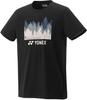 YONEX UniDry 16804 Black Small T-Shirt (Fit Style) (007)