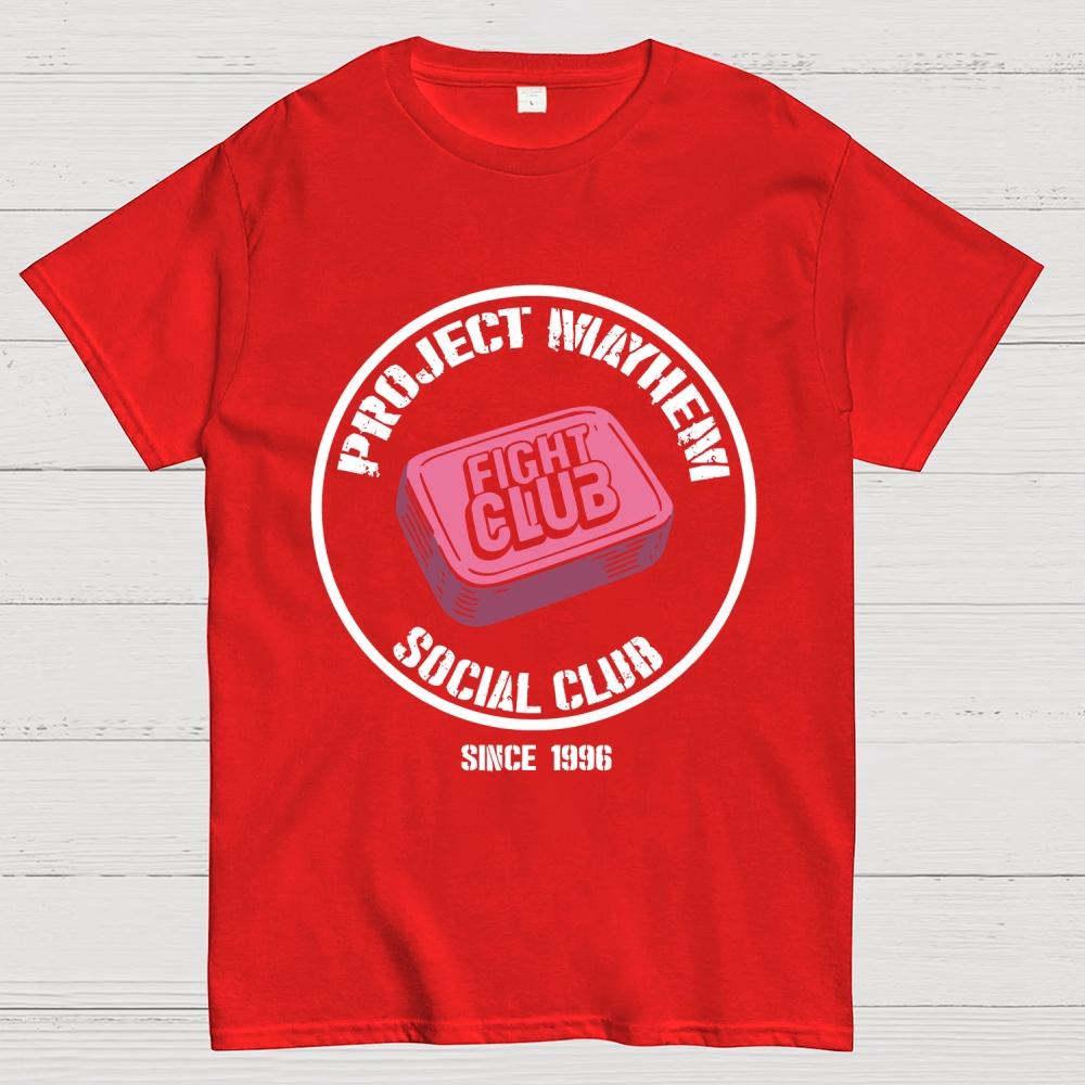Project mayhem Cotton Summer Casual Cool Loose T-Shirt