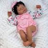 BZDOLL 50 СМ Спящий Реборн Кукла-младенец Игрушка для девочки Виниловые конечности Тканевое тело куклы Прекрасный подарок ручной работы на день рождения Игрушка для игры в домик Игрушка для сна