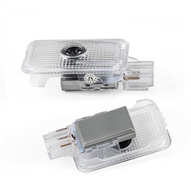 2Pcs LED Car Door Welcome Light Projector Courtesy Lamp Accessories For Subaru Forester SJ SK 2013 2014 2015 2016 2017 2018-2024