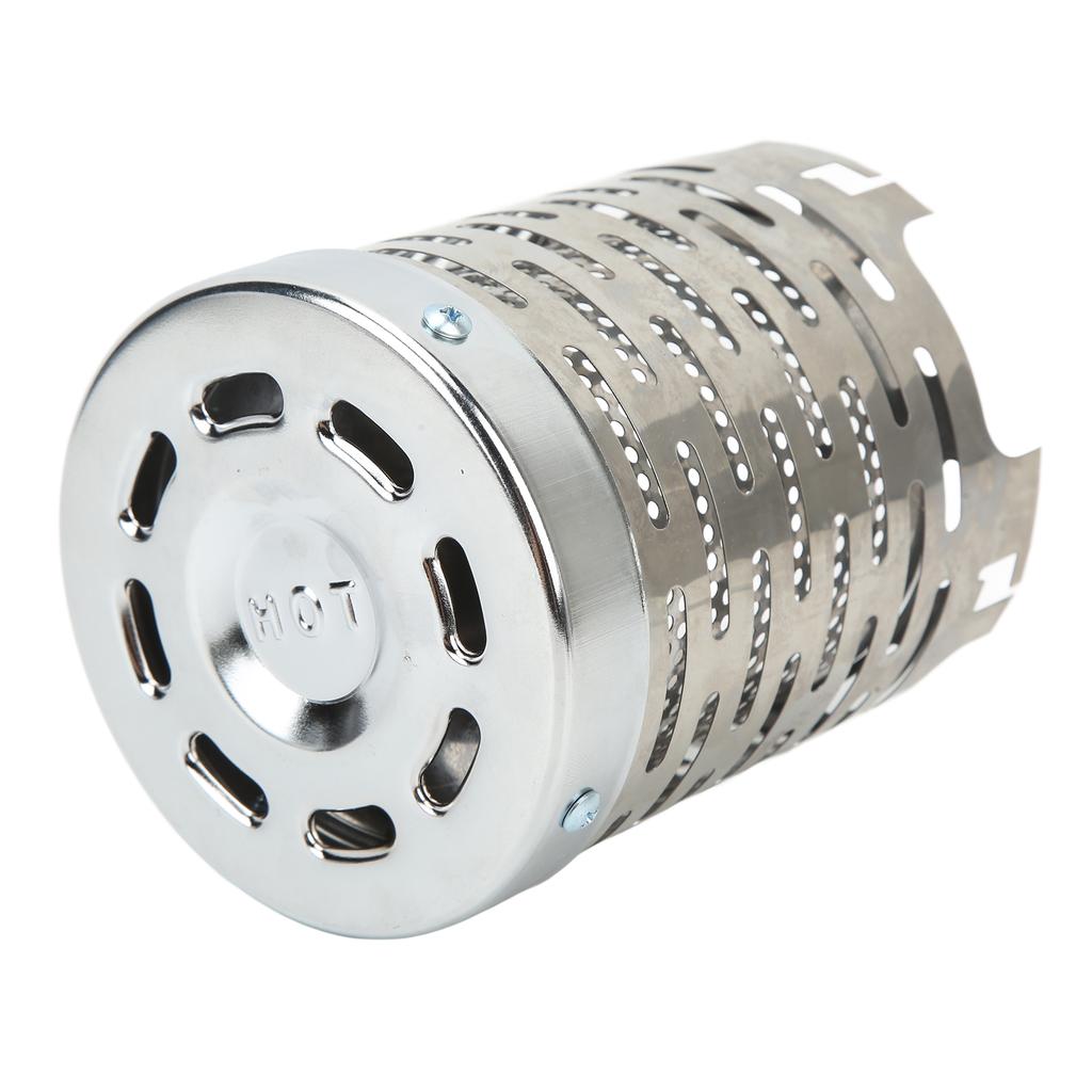 Чехол для мини-обогревателя для кемпинга, портативный чехол из нержавеющей стали для кемпинговой палатки с ручкой, сетчатая сумка