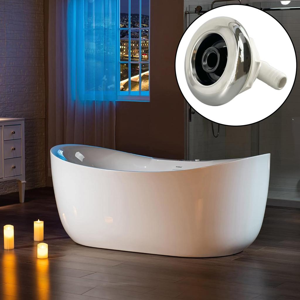 Stainless Steel ABS SPA Massage Jets Nozzle for Swimming Pool Hot Tubes Hydrotherapy Sturdy Water Flows Systems