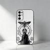 Чехол для телефона I-Illuminati для Samsung S25, S24, S21, S22, S23, S30, Ultra, S20, Plus, Fe, Note, 5G Черный
