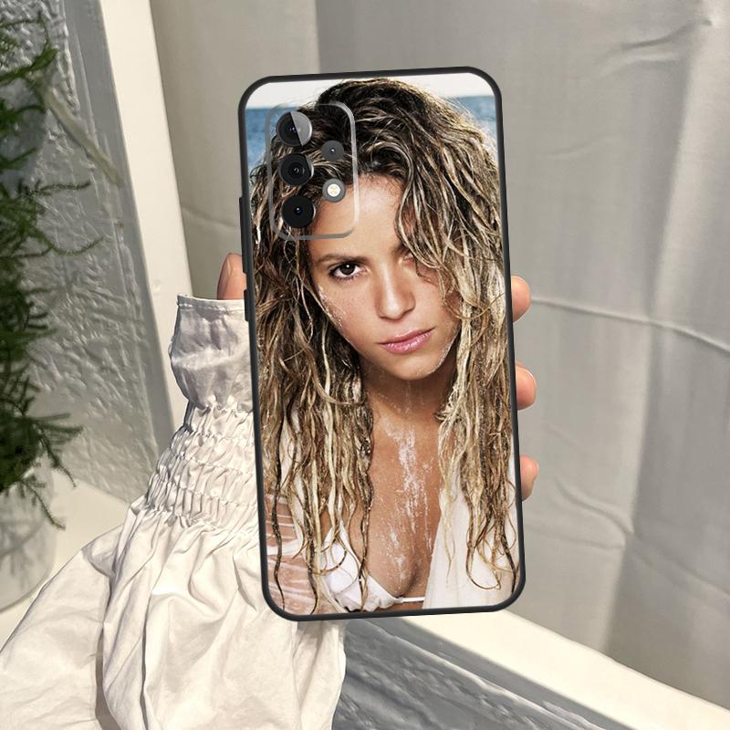 Чехол для телефона Samsung Galaxy с изображением певицы Шакиры A54 A34 A51 A71 A31 A11 A73 A53 A33 A13 A52 A32 A12 A14 A21S