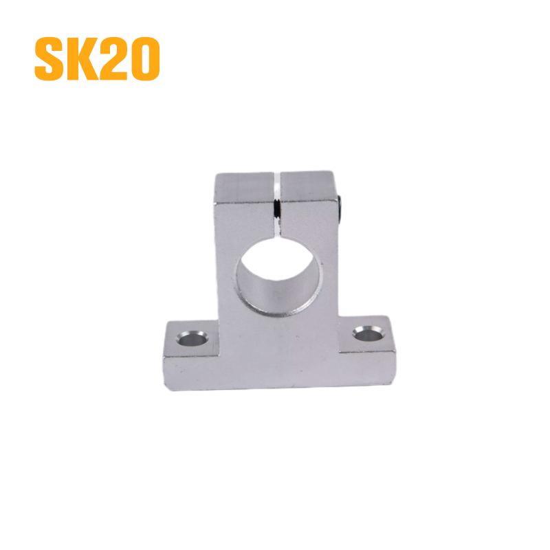 1 шт., опора вала линейного подшипника Sk8 Sk10 Sk12 Sk25 Sk30, детали 3D-принтера