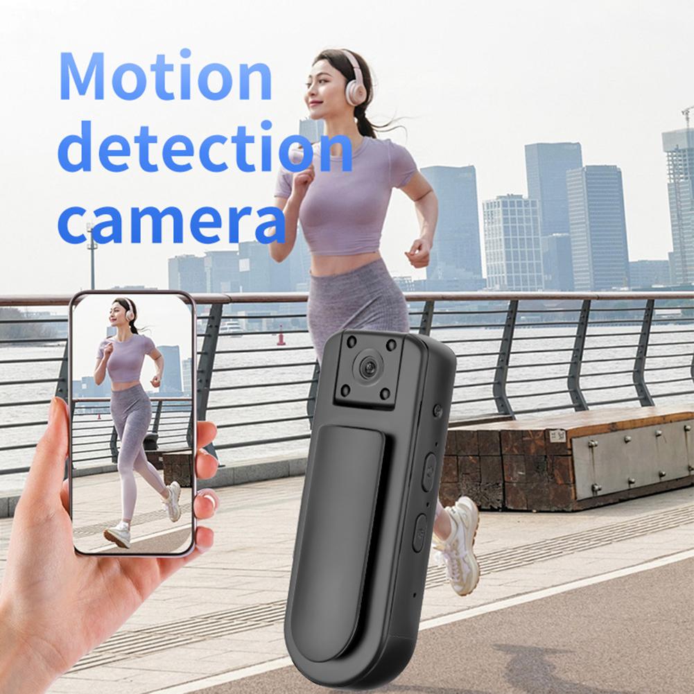 Мини-камера на тело HD 1080P с вращающимся на 180° объективом, WiFi, спортивная, для велосипеда, уличная, портативный маленький персональный видеорегистратор