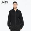 JNBY Wool Knit Loose Lapel Cardigan