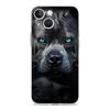 Роскошный прозрачный чехол для телефона iPhone 15 14 13 12 11 Pro Max XS X XR 7 8 Plus, мягкий прозрачный противоударный чехол с собакой-ротвейлером