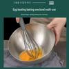 KANGMO Миска для смешивания салатов из нержавеющей стали 304