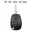 Крышка корпуса ключа автомобиля из ABS-пластика и карбона для Renault Duster Clio Dacia 3 Twingo Logan Sandero Modus Для Nissan