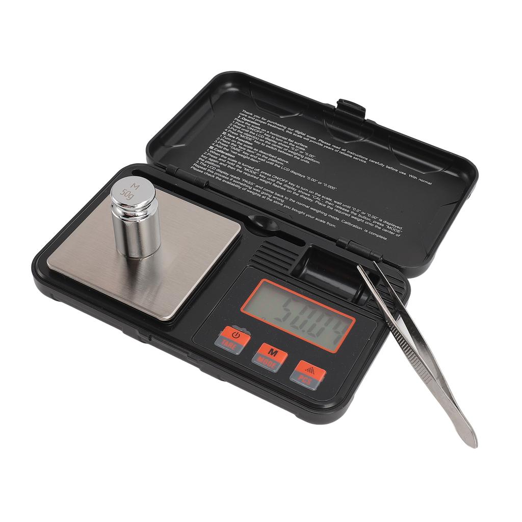 Мини цифровые весы с весом 50 г, высокоточные карманные электронные весы для пищевых продуктов, ювелирных изделий, кофе, порошка