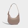IELGY Niche Fashion Versatile Retro Baguette Bag, High-end Single Shoulder Underarm Crescent Bag