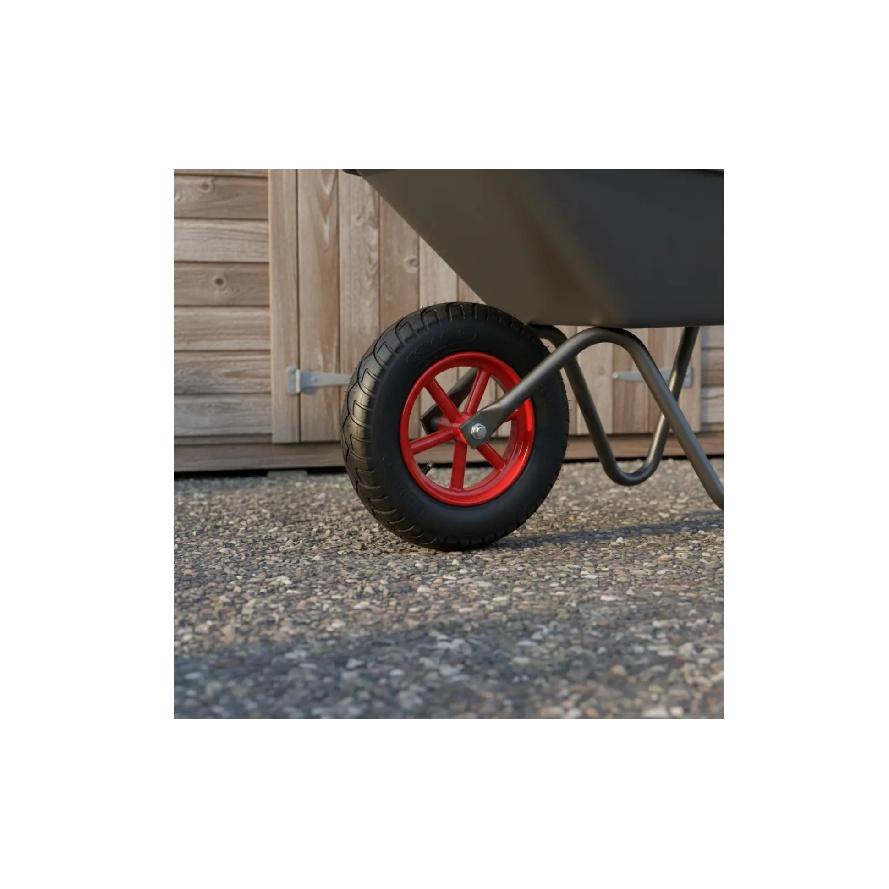 14 Inch Air-Filled Wheel Shock Absorbing Hand Wagon Replacement Wheel Professional Hardware Sturdy Duty Effortless Rolling