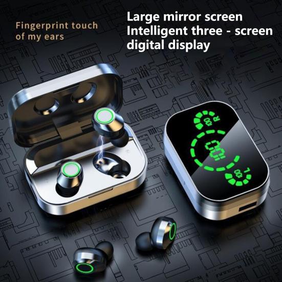 YD03 Premium Bluetooth-compactible Headset Deep Bass Low Latency Calling