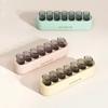 Portable Medicine Box 7 Days Plastic Pill Box Large Capacity Split One Week Medicine Box Travel Pill Box Organizer Pastillero