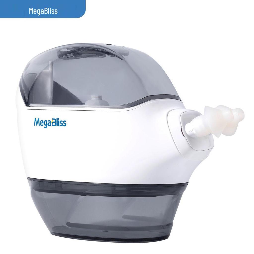 Электрический назальный ирригатор MegaBliss с двумя насадками для облегчения ринита