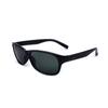 Men's Square Frame Sunglasses - Mirror, Transparent, Small Frame